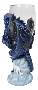 Ruth Thompson Elemental Dragon Alpha Blade Sword Glass Wine Goblet Chalice Cup