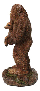Sasquatch Bigfoot Holding Baby Deer Woodland Cryptid Forest Figurine