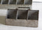 Farmhouse Galvanized Metal Rustic 6 Slots Wine Bottle Holder Basket With Handle