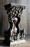 Gothic Graveyard Morphing Cranium Skulls Invertible Pillar Sand Timer Figurine