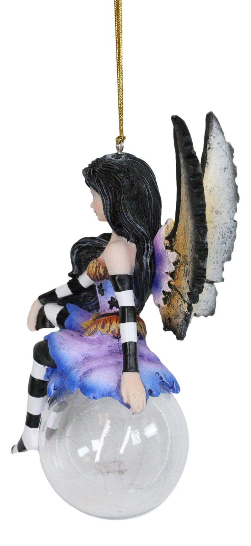 Lissette Oriental Fae Bubble Rider Fairy Ornament Amy Brown Holiday Collection