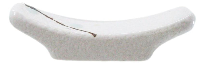 Pack Of 6 Frostflakes Yukino Hana Collection Porcelain Chopsticks Hashioki Rest