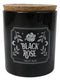 Wicca Midnight Ritual Black Rose Twilight Blush Pillar Candle Home Fragrance