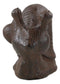 Whimsical Rustic Western Farmhouse Cast Iron Cottage Mollusca Snail Figurine