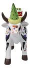 Cow Parade Happy Birthday To Moo Party Hat And Cake Collector's Figurine