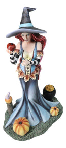 Amy Brown Halloween Pumpkins Ritual Poison Apple Witch Fantasy Magic Figurine
