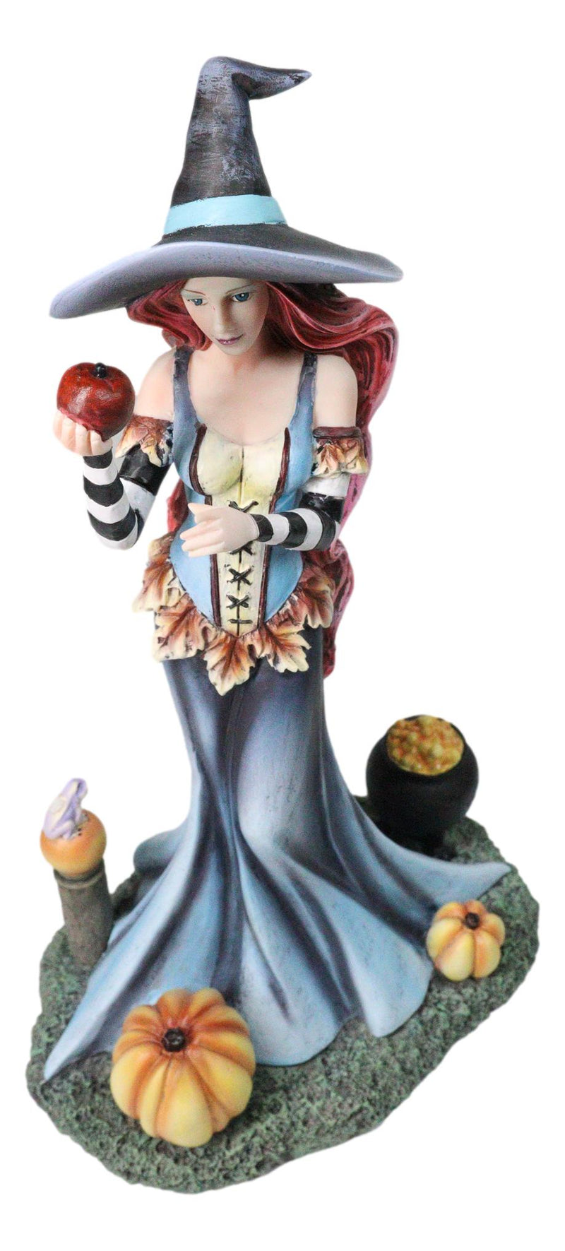 Amy Brown Halloween Pumpkins Ritual Poison Apple Witch Fantasy Magic Figurine