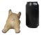 Realistic Adorable French Bulldog Frenchie Dog Puppy Sleeping Figurine 7.25"L