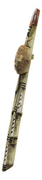 Southwestern Tribal Indian Arrows Eagle Carved Stone Knife Wall Cross Plaque