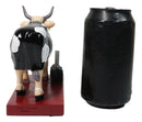 Cow Parade Diva Goddess of Fashion A Bull With Black Purse Collector's Figurine