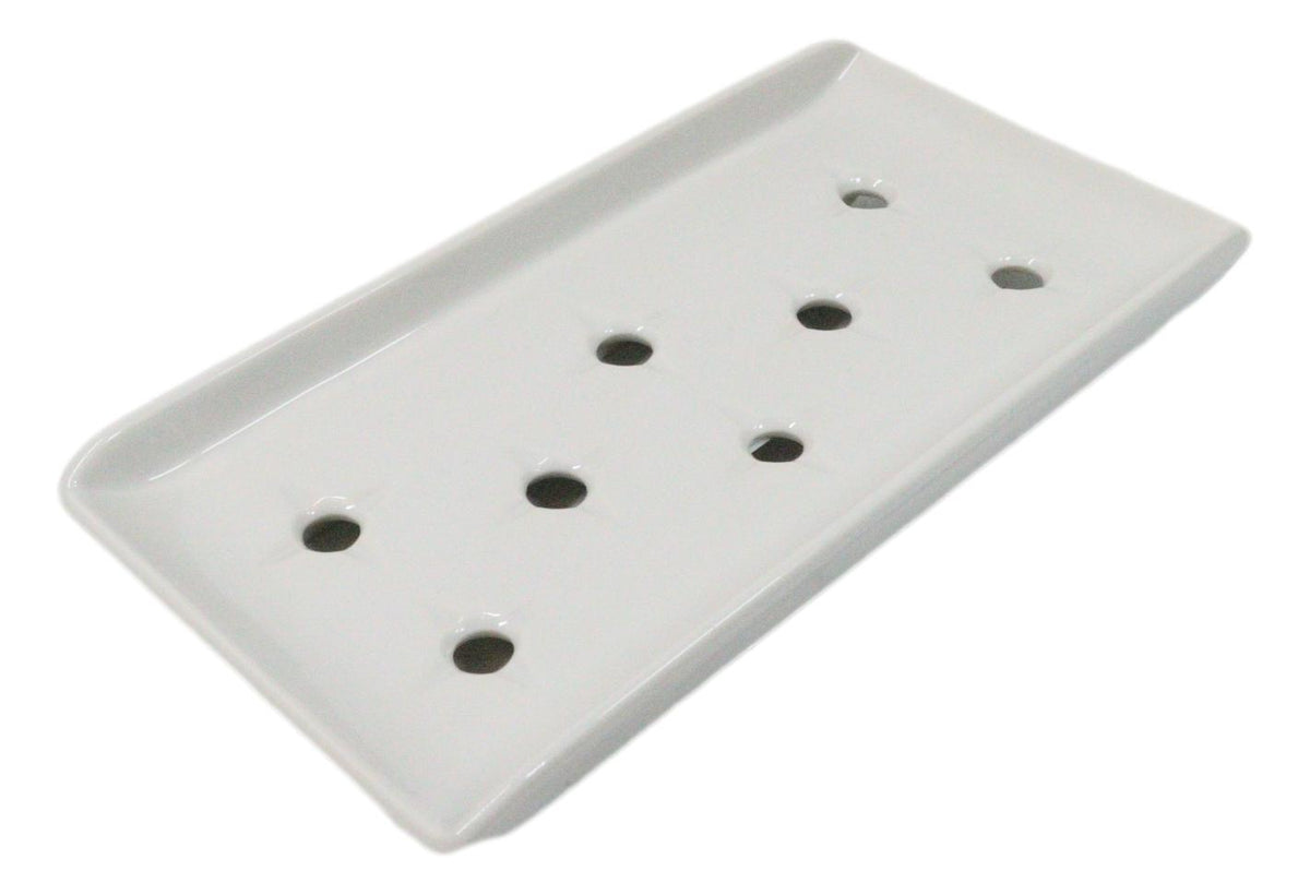 Pack Of 6 Japanese Raw Sushi Preparation Storage White Neta Zara Ceramic Plates