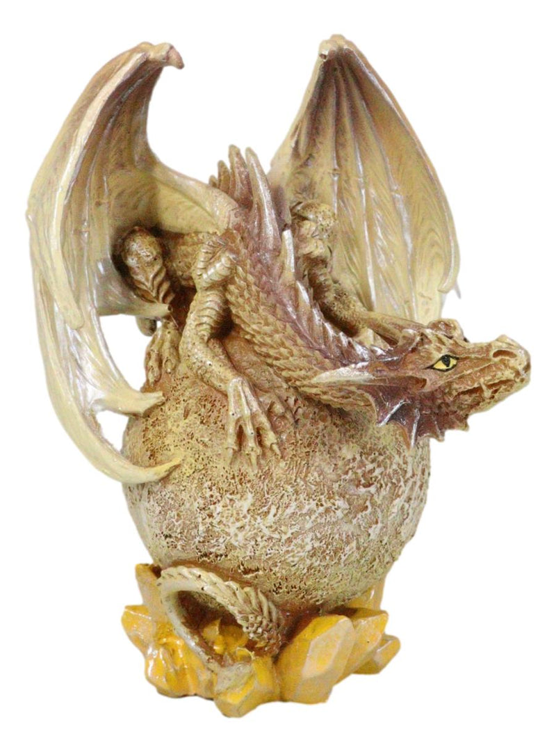 Celestial Solar Galaxy Planet Venus Terrestrial Guardian Orange Dragon Figurine