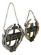 Set of 2 Rustic Western Deer Antlers Blessed And Welcome Wall Signs Ornaments