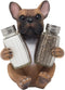 Adorable French Bulldog Hugging Spices Salt Pepper Shaker Holder Figurine by Gifts & Decors
