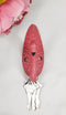 Pack Of 2 Cast Iron Tropical Bird of Paradise Pink Flamingo Wall Hook Plaque