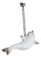 Set Of 6 Antique White Dolphins Ocean Marine Wall Hanging Decor Tree Ornaments