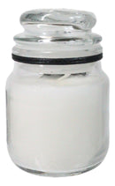 Set of 3 Wicca Halloween Ritual White Sage Happiness Spell Candle in Glass Jar