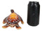 Nautical Ocean Brown Hues Giant Sea Turtle Swimming Decorative Figurine Tortoise