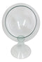 Contemporary Clear Glass Globe Storage Display Bowl 16"H Fruits Succulents