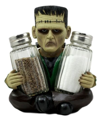 Dr Victor Frankenstein Wine Holder And Salt Pepper Shakers Holder Figurine Set