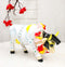 Cow Parade King of Rock N Roll Cow In White Jumpsuit Collector's Figurine