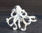 Pack Of 6 Cast Iron Vintage White Sea Octopus Drawer Cabinet Door Pull Knobs