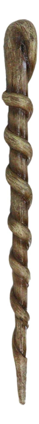 Twisted Branch Willow Scepter Blue Stone Cosplay Wand 13" Accessory Costume Prop