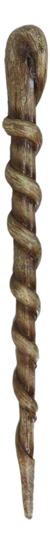 Twisted Branch Willow Scepter Blue Stone Cosplay Wand 13" Accessory Costume Prop