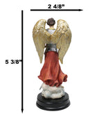 Catholic Christian Church Archangel Saint Jehudiel Laudation Of God Figurine 5"H
