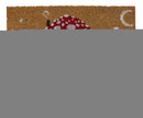 Welcome Toadstool Mushroom Home Wicca Coir Coconut Fiber Floor Mat Doormat 24"L