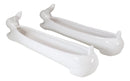 Pack Of 2 Bunny Rabbit White Ceramic Serving Platter Plate Cracker Dish Trays