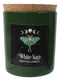 Wicca Dark Forest White Sage Luna Moth Scented Candle With Cork Lid