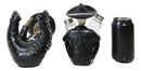 Day Of The Dead Skeleton Mariachi Band Wine And Salt Pepper Shakers Holder Set