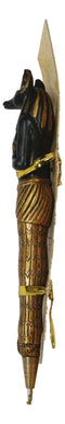 Pack Of 2 Egyptian Gods Anubis Dog And Bastet Cat Hieroglyphic Ballpoint Pens