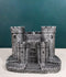 Gothic Medieval Windsor Stonewall Castle Fortress Miniature Display Stand 5"H