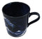 Pack Of 4 Made In Japan Navy Blue Japanese Hokusai Great Wave Of Kanagawa Mugs