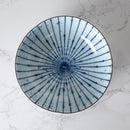 Pack Of 6 Fubuki Tokusa Made In Japan Round Flair Deep Plates Shallow Bowls 20oz