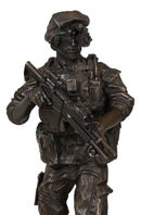 Ebros Large US Military Special Operations Covert Night Mission Soldier Statue 12.5"H