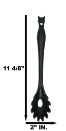 Wicca Gothic Witch Feline Cat Silicone Cooking Baking Chef Kitchen Pasta Spoon