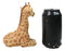 Wildlife Safari Savannah Masai Giraffe Calf Sitting in Repose Figurine 5.75"H