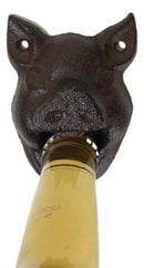 Pack Of 2 Rustic Western Farm Swine Porky Pig Head Wall Glass Bottle Cap Openers