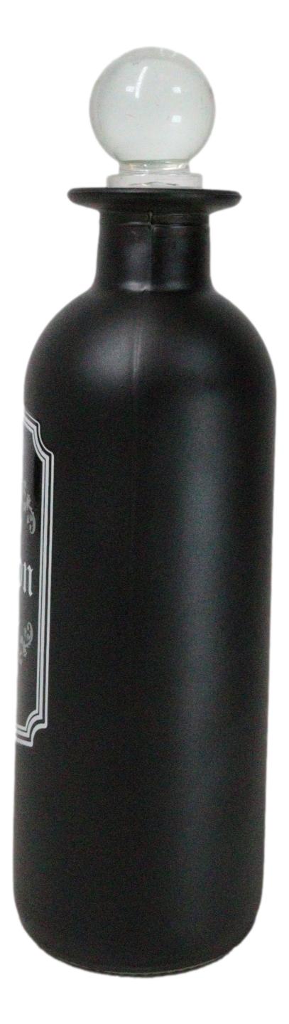 Deadly Poison Witchcraft Apothecary Wicca Decorative Frosted Glass Potion Bottle