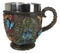 Wicca Green Mother Earth Goddess Millennial Gaia With Flora And Fauna Teacup Mug