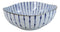 Pack Of 4 Fubuki Tokusa Made In Japan Round Flair Deep Plates Shallow Bowls 36oz