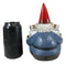 Salty Rude Mr Gnome Flipping The Bird Bugger Off Salt And Pepper Shakers Holder