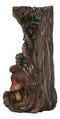 Forest Celtic Greenman Tree Ent With Fungi Pillar Backflow Incense Cone Burner