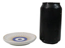 Wicca Metaphysical Blue All Seeing Eye of Providence Round Incense Holder Dish