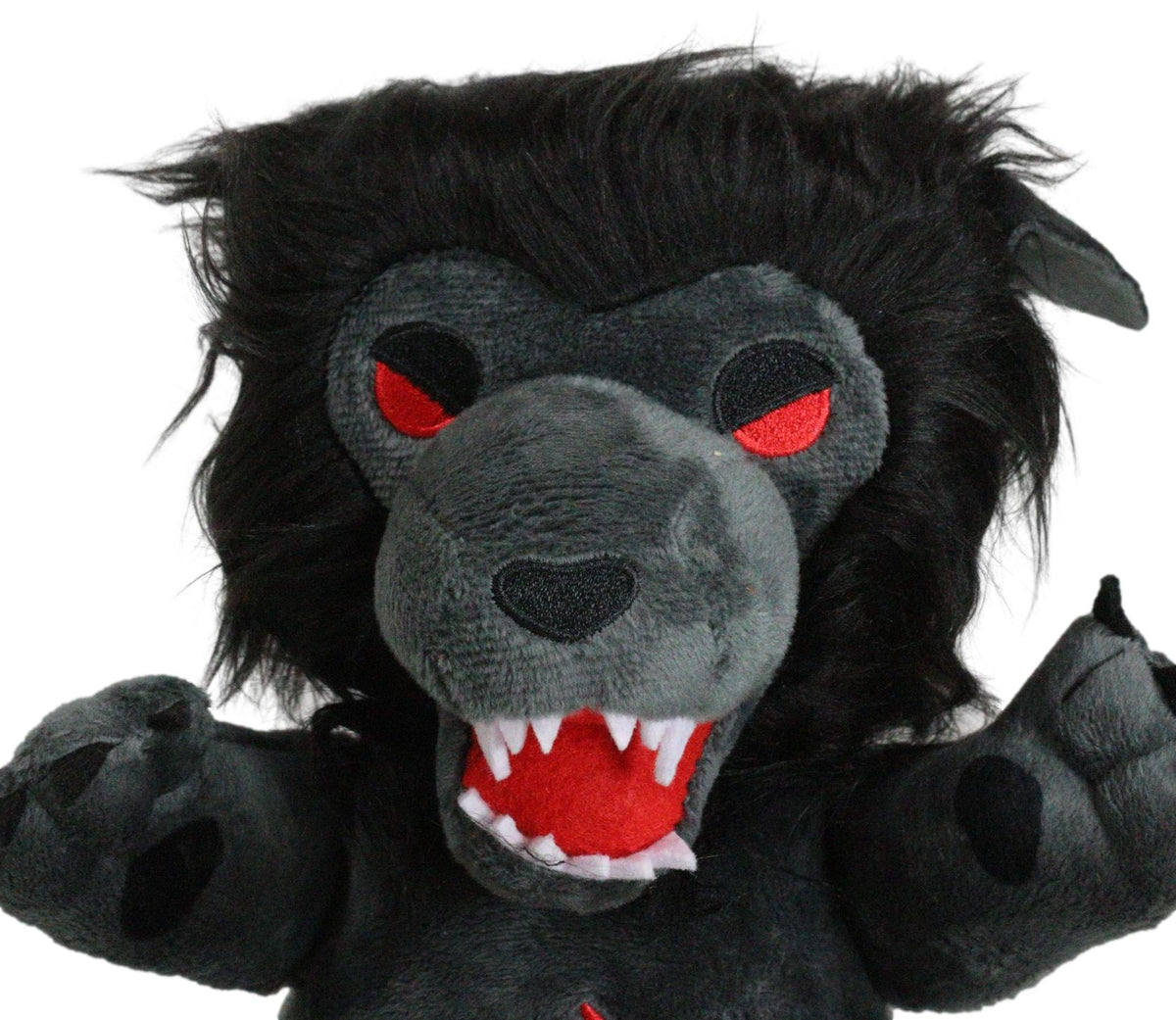 Mythical Dark Fantasy Underworld Werewolf Wolf Man Lycan Soft Plush Toy Doll - Ebros Gift