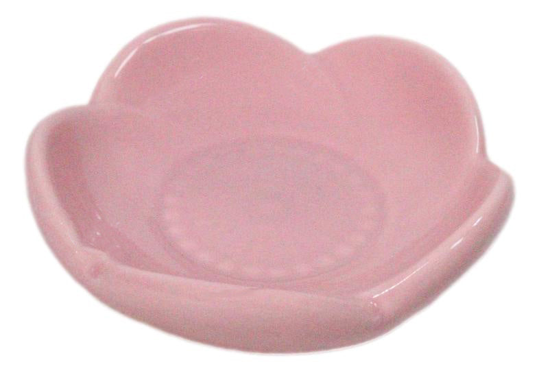 Ebros Set of 6 Pink Sakura Cherry Blossom Porcelain Sauce Dishes 3 Inch