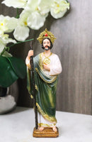 Saint Jude Thaddeus Apostle Disciple Of Jesus Fire And Sun Medal Figurine 12"H